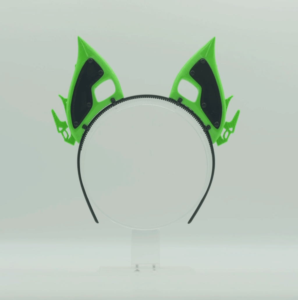 NeonGreen CyberCat