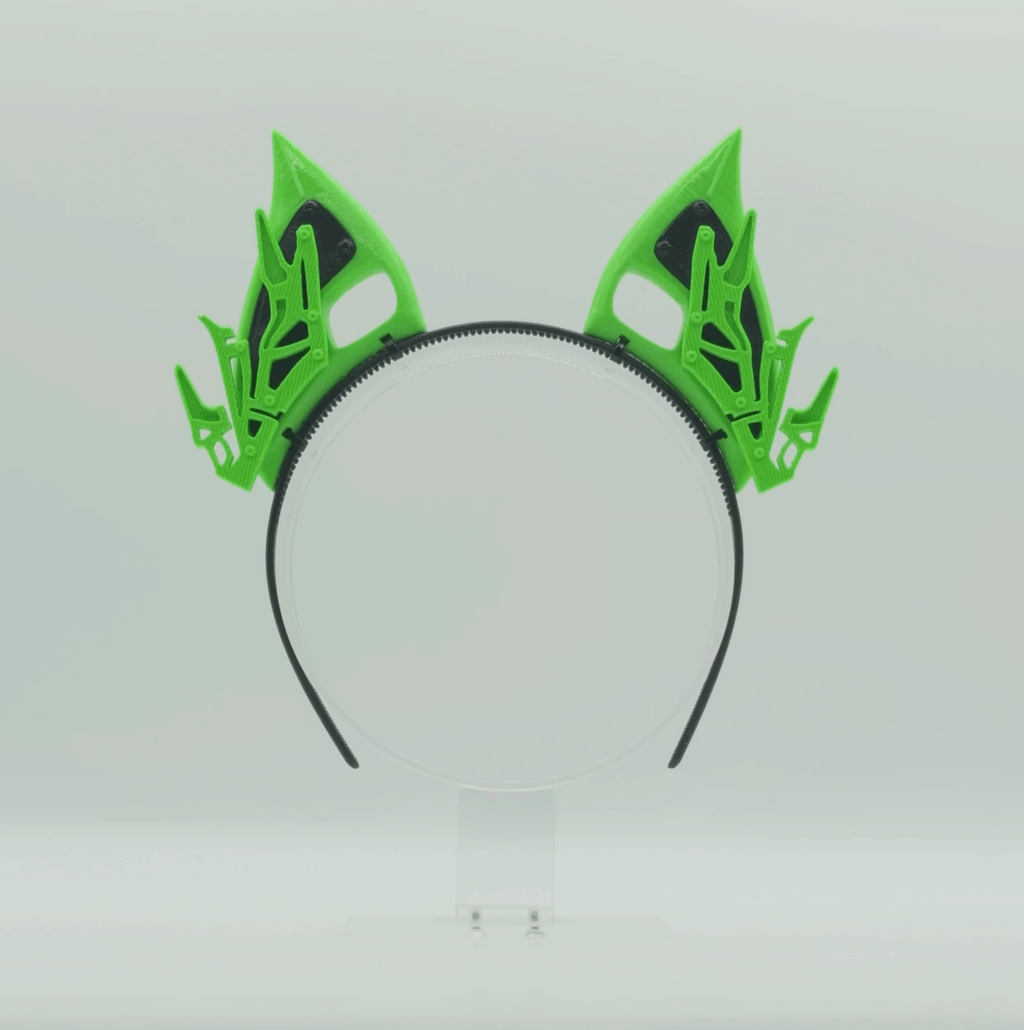 NeonGreen CyberCat